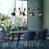 Classic Blue Color- Edward dining table