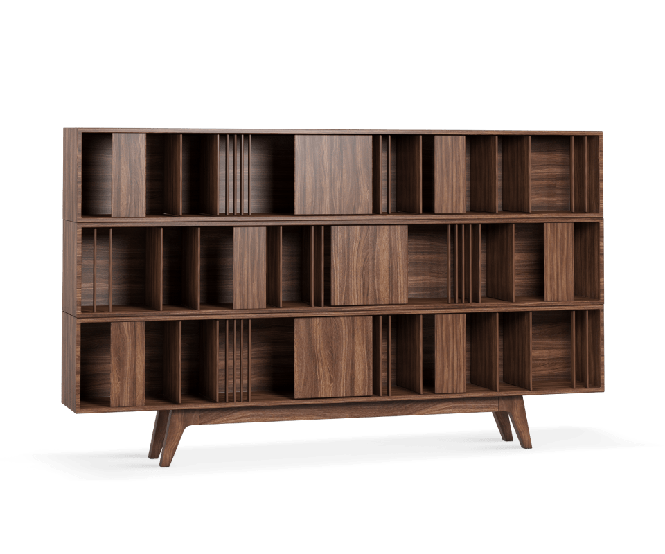 Classic-Blue-Color-Woodworth-bookcase-1 Classic Blue Color Woodworth bookcase 1