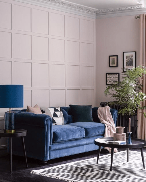 Classic Blue Pantone-Sofa Classic Blue Pantone-Sofa