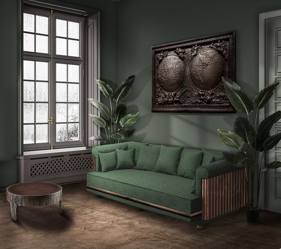 Forest Green Trend Decor Sofa Paint Forest Green-Trend-Decor-Sofa-Paint