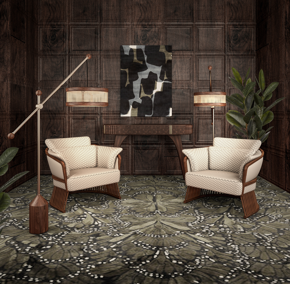 Hamilton Floor Lamp vs Johnson Armchair Hamilton Floor Lamp vs Johnson Armchair