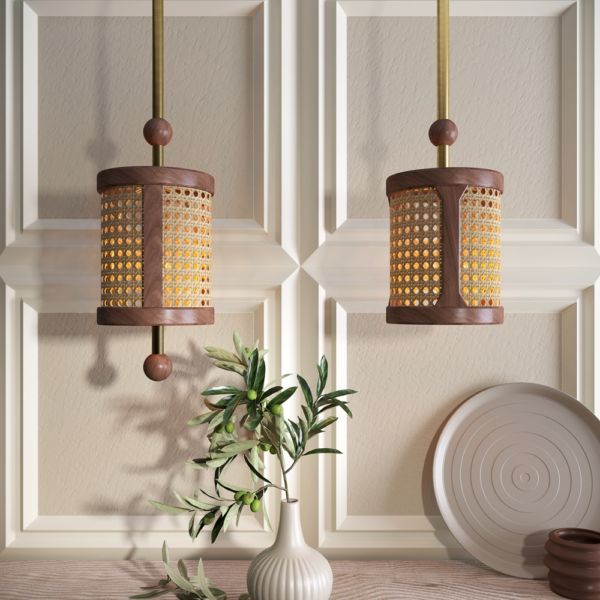 Hamilton Wooden Lamp