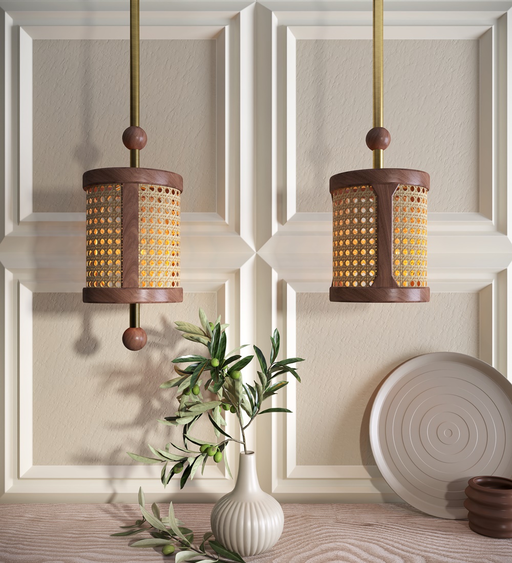 Hamilton Wooden Lamp