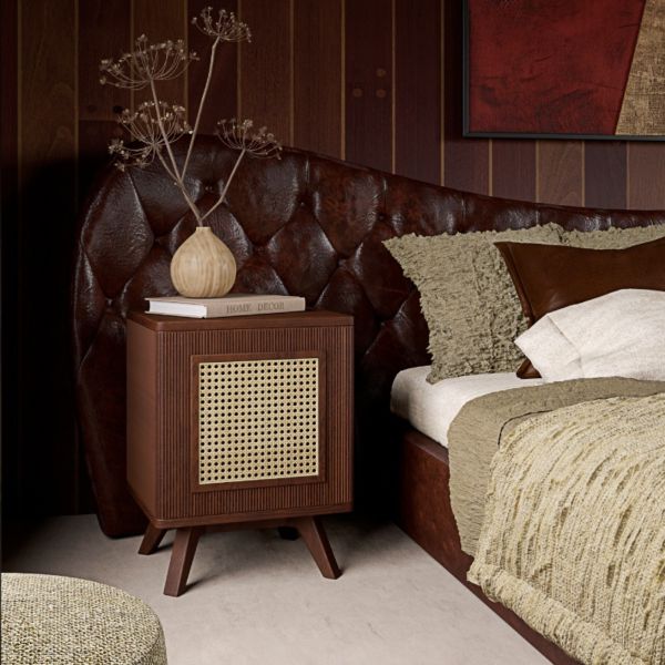 Harrison Rattan Nightstand