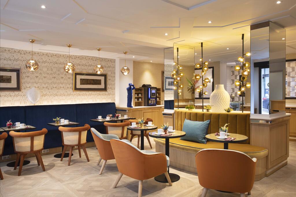 Projects Hospitality Hotel Phileas Paris France George Dining Chair 2 Hospitality - Phileas Hotel - Paris, France - George Dining Chair