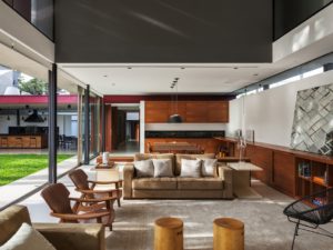 Living room and dining room integrated