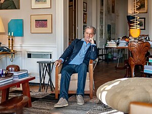 Jacques Grange is a distinguished French interior designer renowned for his ability to blend traditional elegance with contemporary flair.