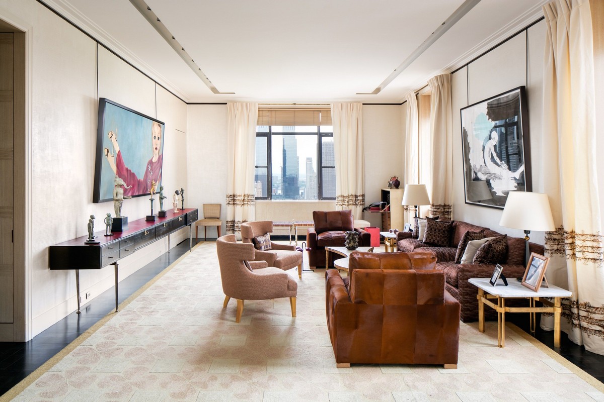 Peter Marino- Interior Design Living Room