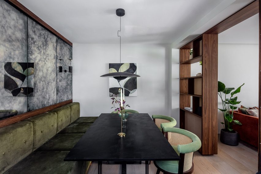 Projects Residential London UK Echlin Williams George dining chair Residential - London House Project, UK - Echlin Williams - George dining chair