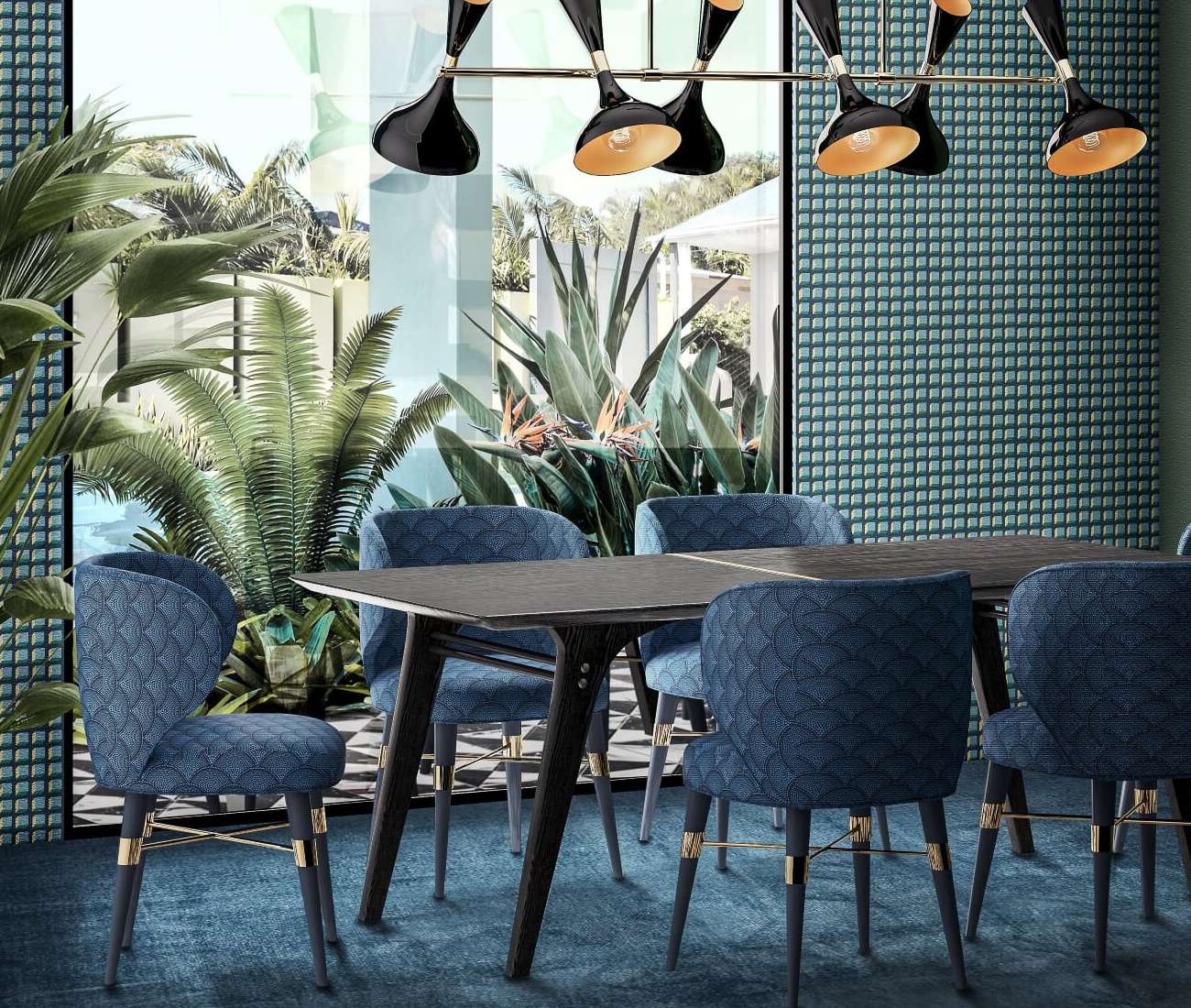 Springs Decor Trends-Edward Dining Table Springs Decor Trends-Edward Dining Table