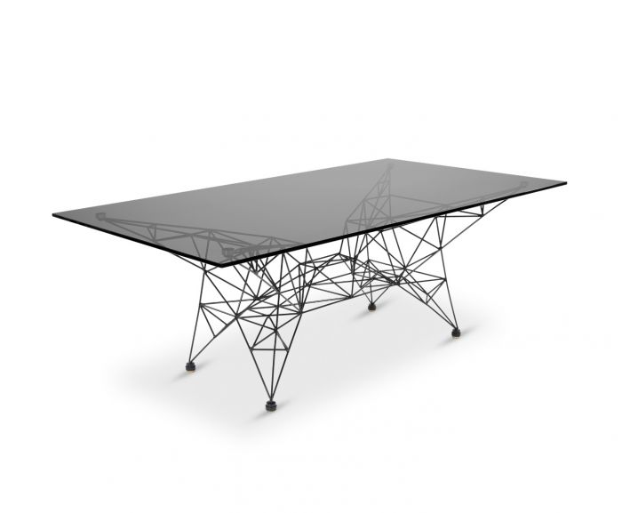 Tom Dixon- Pylon Coffee Table Black_angle