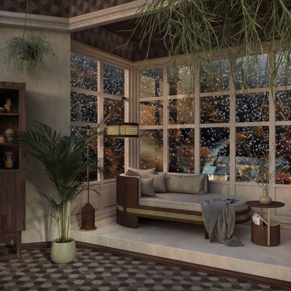 Winter Garden Decor