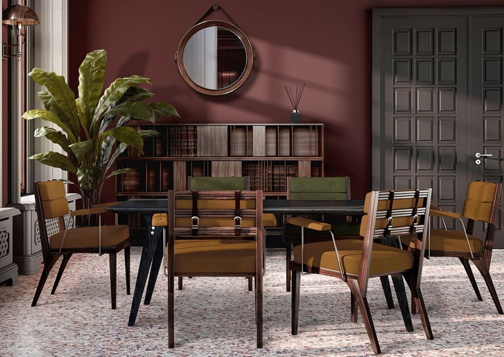 Wood Dining Chair- 1
