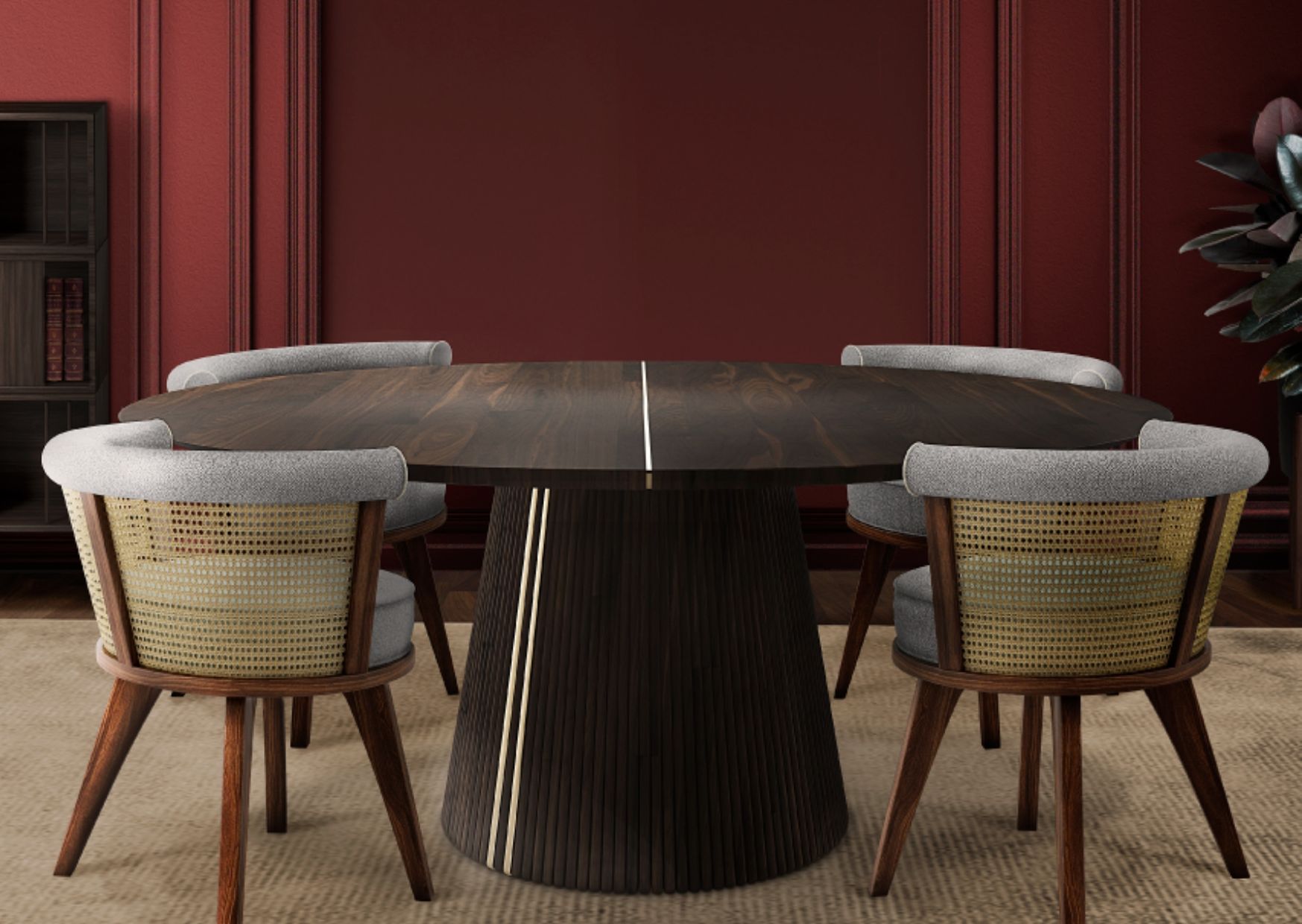 Wood Dining Chair- 4