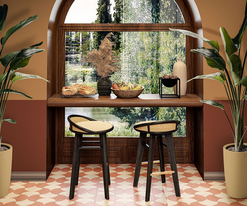 Brummel Bar Stool