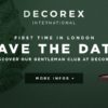 Decorex International : Can't Miss This Event! decorex banner wtc 1 Wood Tailors Club in Decorex 2019