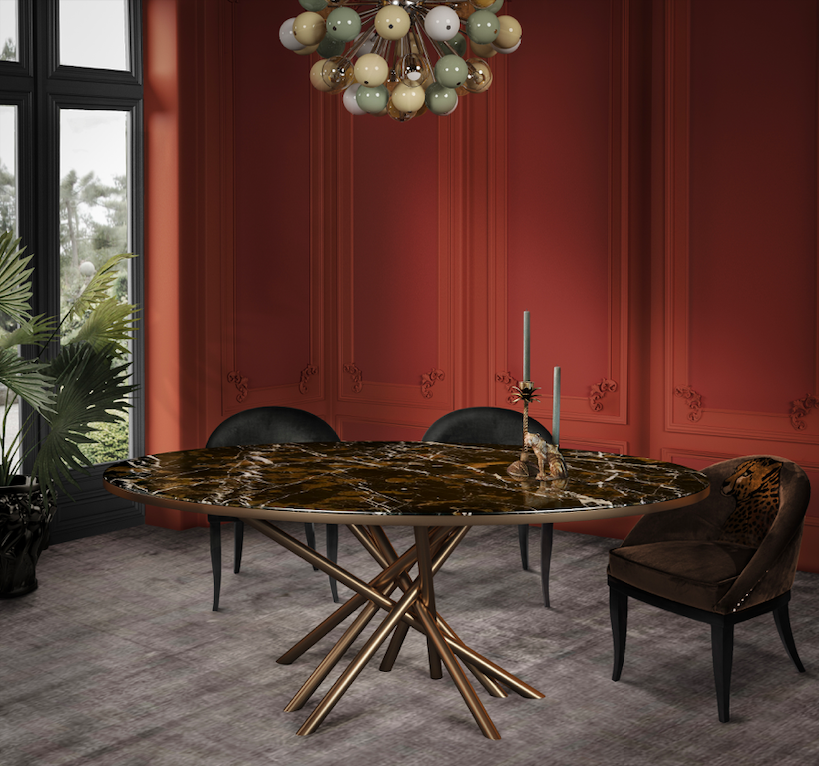 Earth Tones Trend: Interior Décor dining table by malabar armchair by ottiu dining-table-by-malabar-armchair-by-ottiu