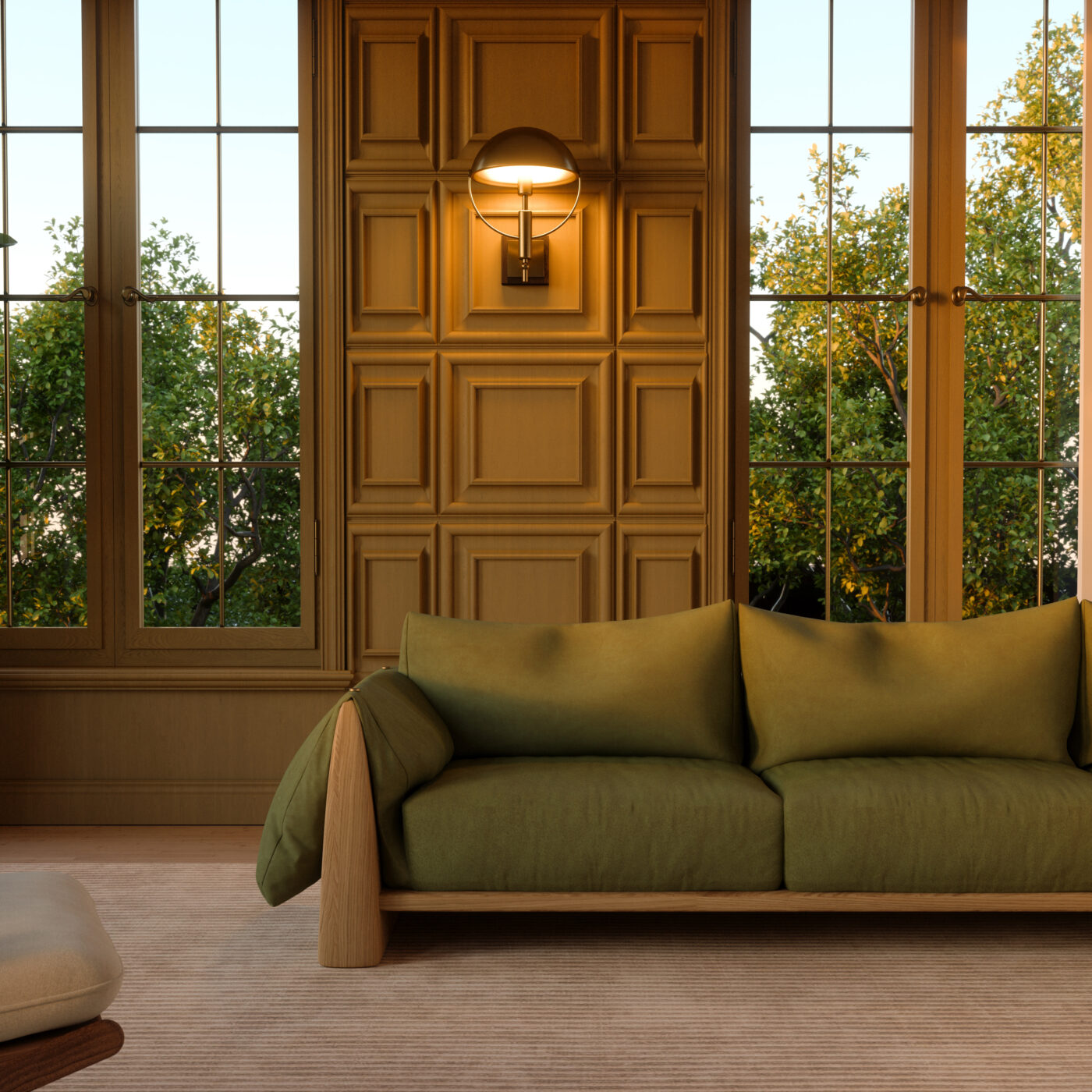 wodden sofas