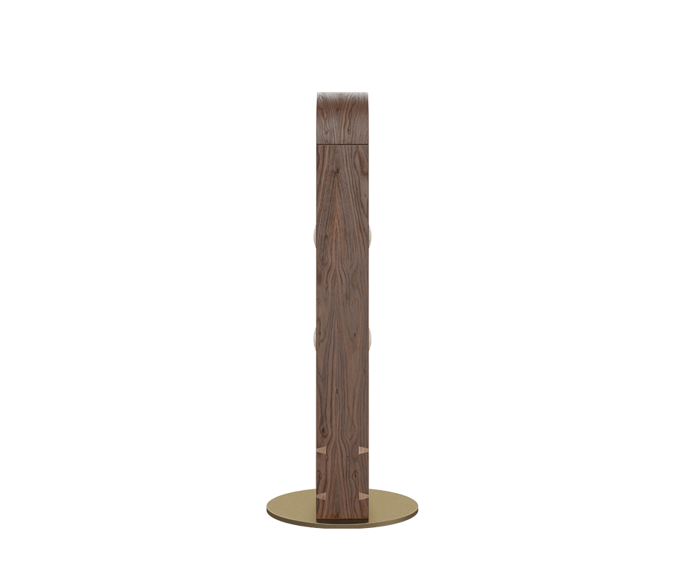 Profile view of Foley Floor Lamp
