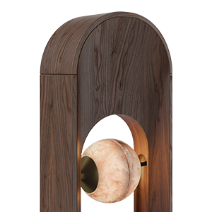 Foley Floor Lamp close-up.