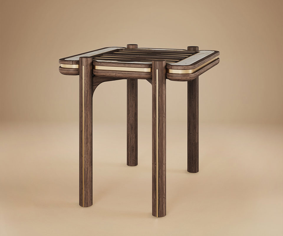 Holland Backgammon Table