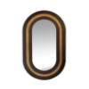 Hudson Mirror with rattan