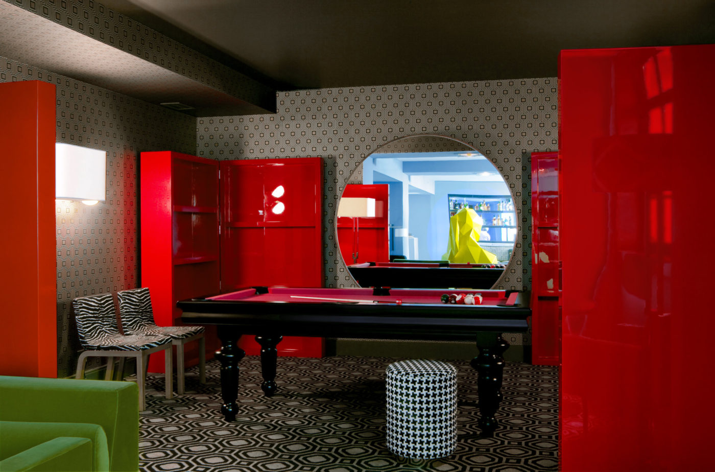 India Mahdavi- Interior Design Project-Le-Germain_2009_restaurant