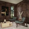 Moore handcrafted armchair