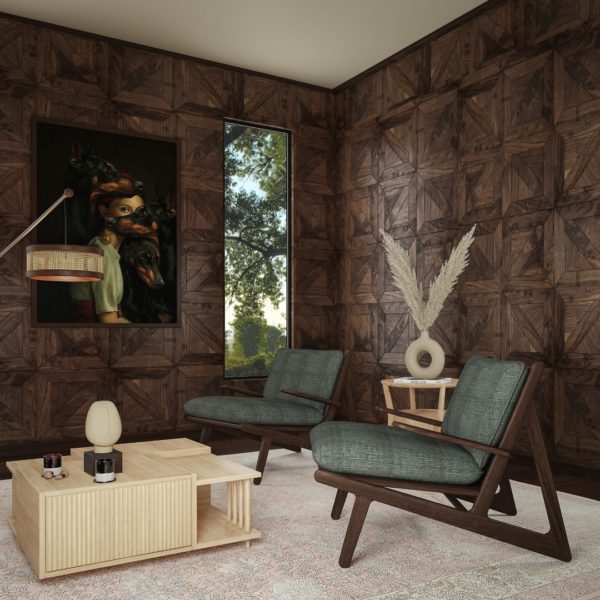 Moore handcrafted armchair
