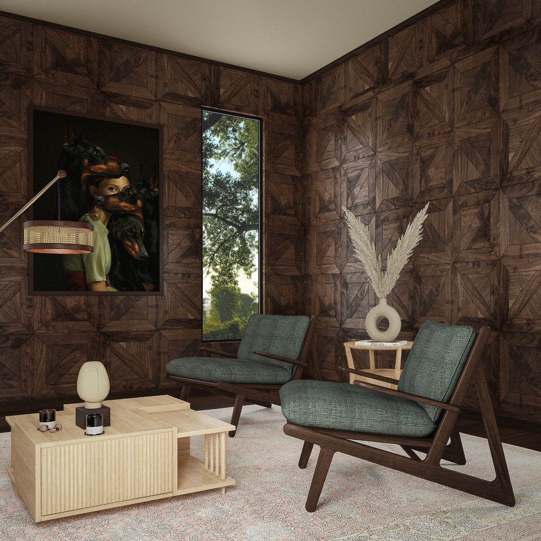 Moore handcrafted armchair