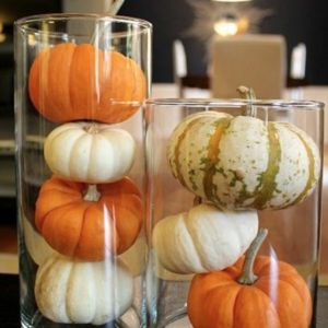 thanksgiving pumpkin decor idea