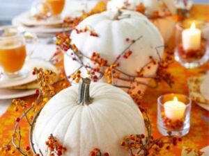table decor thanksgiving