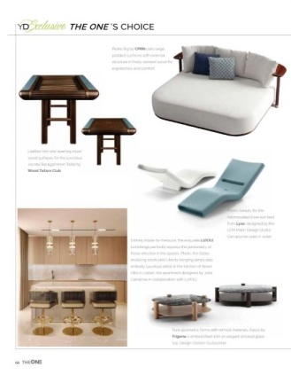 The One Yatch & Design Magazine - July 2024 - Jacoby Backgammon Table The One Yatch & Design Magazine - July 2024 - Jacoby Backgammon Table