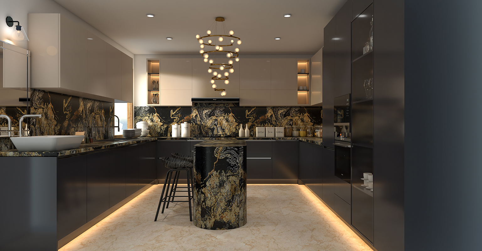 uxury-Modern-Kitchen-Design dining-room4th July Decor Ideas Luxury Interior Decor-decor