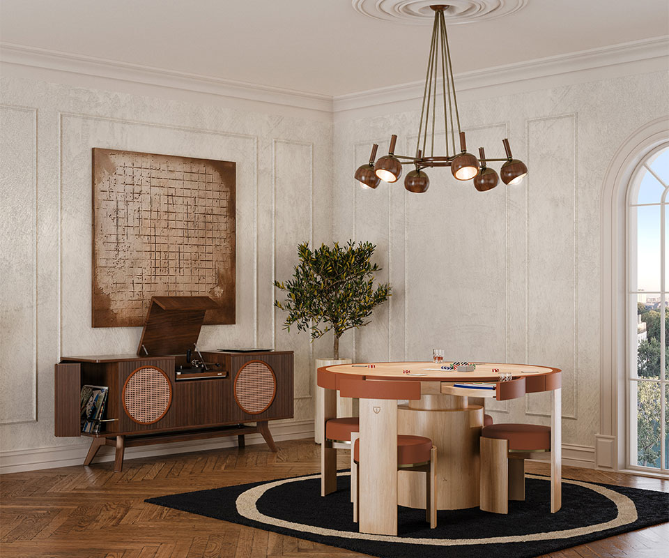 Wesllesly Game Table Set Wesllesly Game Table Set